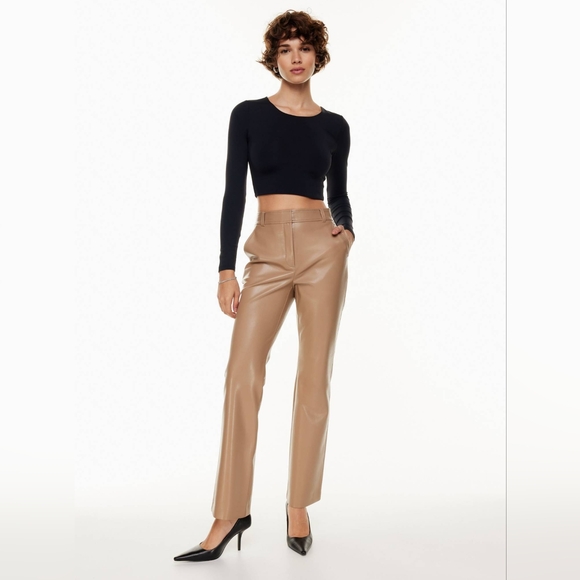 Babaton Pants - Babaton Vegan Leather Pants